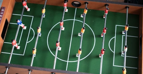 Playing Foosball