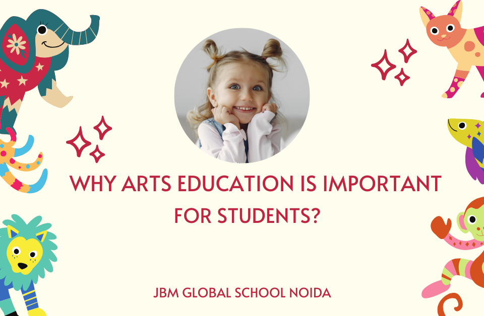 Young child smiling - Importance of arts education for students